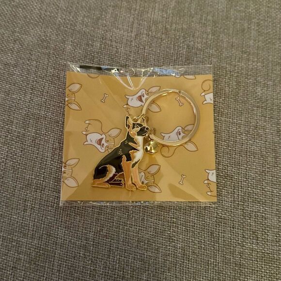 German Shepherd Dog Keychain - Picture 2 of 3